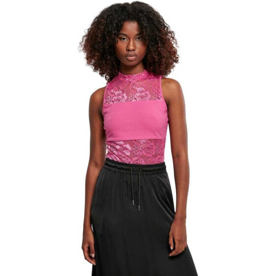 URBAN CLASSICS Laces Sleeveless Body