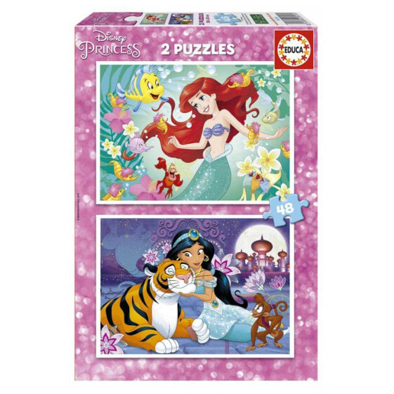 EDUCA BORRAS 2X48 Ariel+Jasmin Board Game