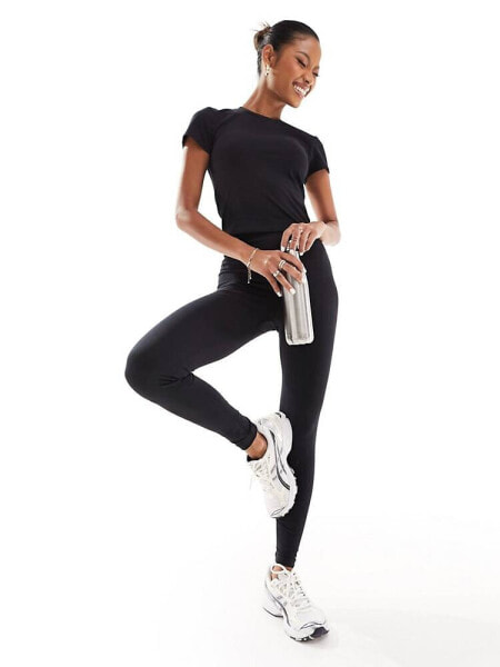 ASOS 4505 Icon soft touch yoga legging in black