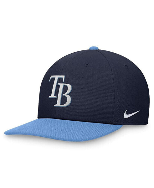 Men's Navy/Light Blue Tampa Bay Rays Evergreen Two-Tone Snapback Hat