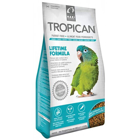 TROPICAN Lifetime Formula parrot maintenance