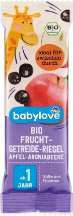 Frucht-Getreide-Riegel Bio Apfel-Aroniabeere ab 1 Jahr, 25 g