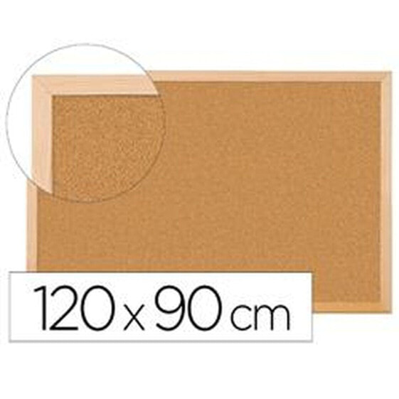 Bulletin board Q-Connect KF26114 Brown Plastic 120 x 90 cm