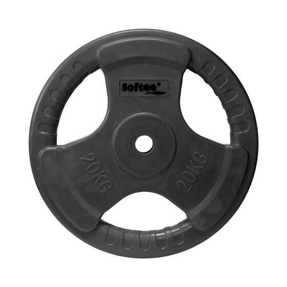 SOFTEE Rubber Coated Weight Plate 20kg