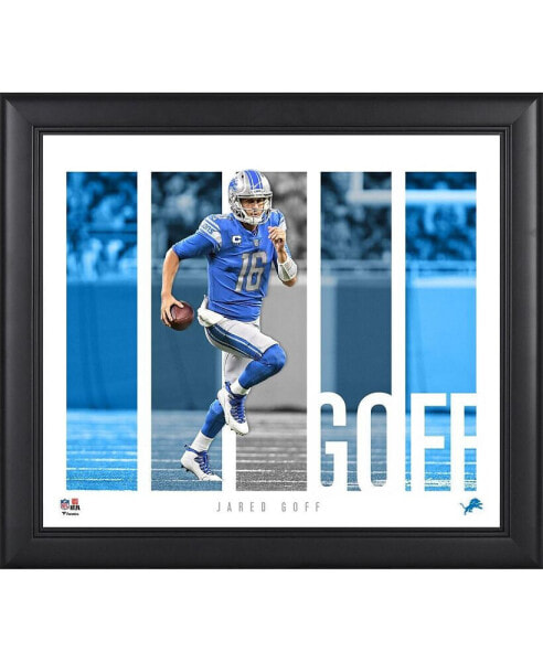 Jared Goff Detroit Lions Framed 15" x 17" Player Panel Collage
