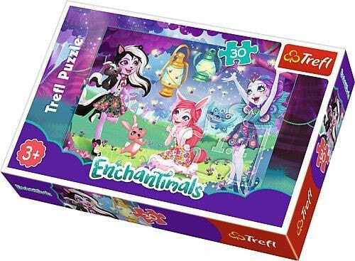 Trefl Puzzle, 30 elementów - Enchantimals, Magiczny świat Enchantimals