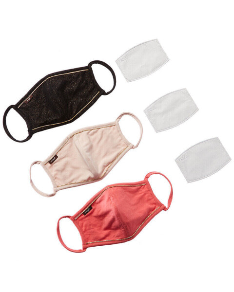 Imoga Pack Of 3 Cloth Face Masks Women's Large Adults