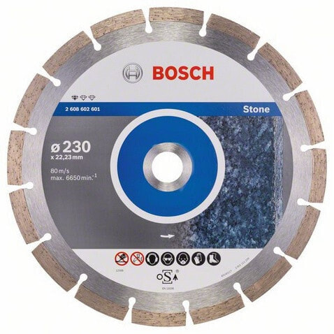 Bosch 2 608 602 601 - Stone - 23 cm - 2.22 cm - 2.3 mm - 1 pc(s)