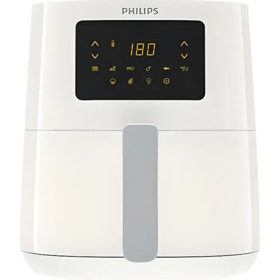 Philips Airfryer Essentiale Compact Digital HD9252/00, lfreies Frittyer, 0,8 kg, Rapid Air Technology, 7 Pre -Settlements, Wei