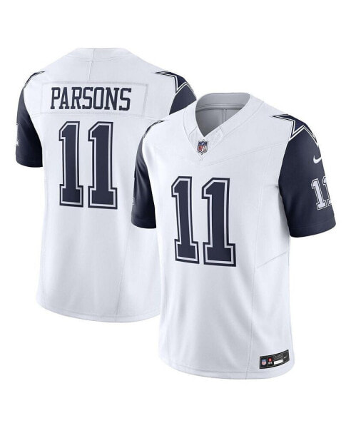 Men's Micah Parsons White Dallas Cowboys Vapor F.U.S.E. Limited Jersey