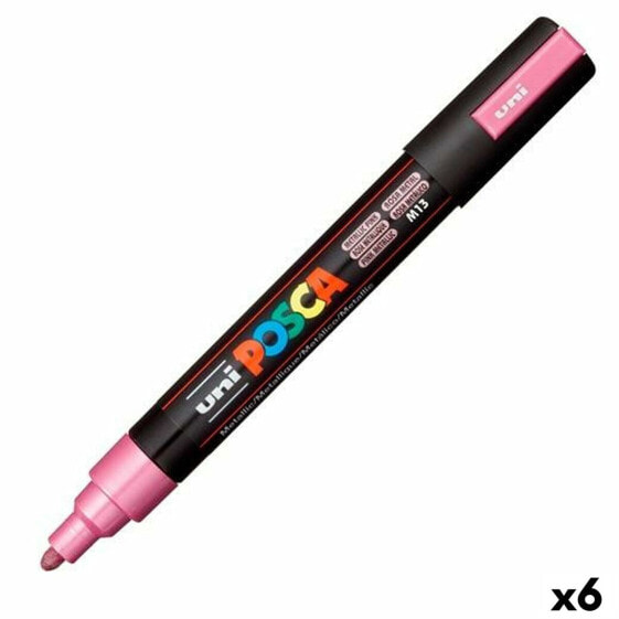 Фломастер POSCA PC-5M Розовый (6 штук)