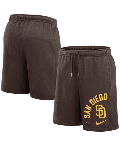 Men's Brown San Diego Padres Arched Kicker Shorts