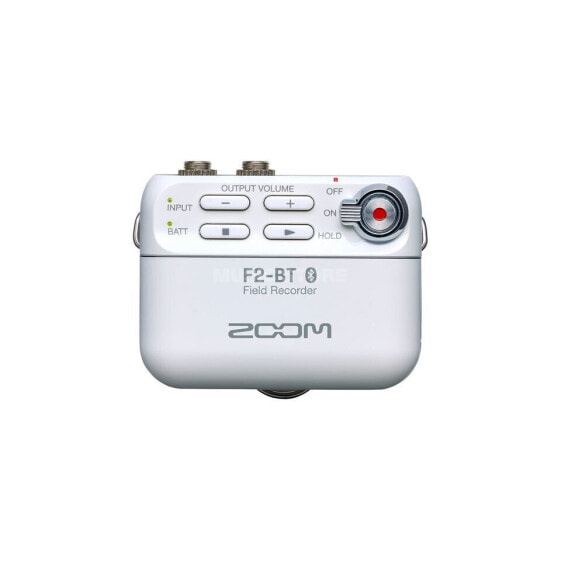 Zoom F2-BT Bluetooth Field Recorder (White)