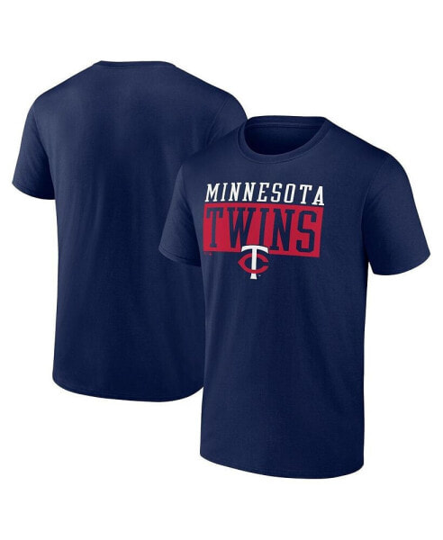 Men's Navy Minnesota Twins Hard To Beat T-Shirt