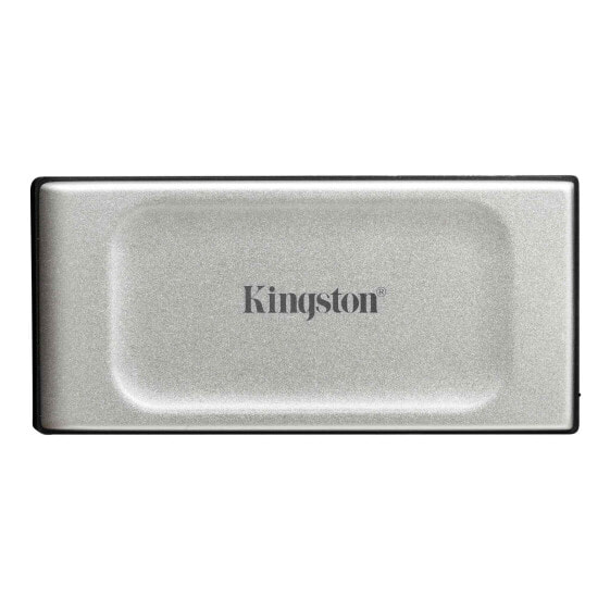 Kingston XS2000 - 1000 GB - USB Type-C - 3.2 Gen 2 (3.1 Gen 2) - 2000 MB/s - Black - Silver