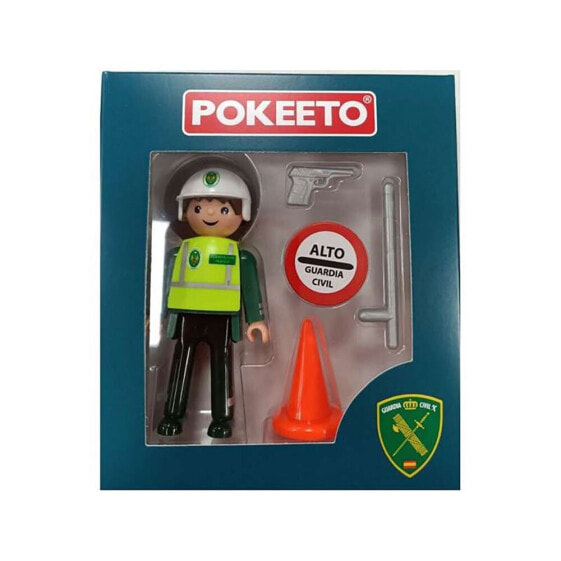 ELEVEN FORCE Pokeeto Civil Guard Traffic Men 8.5x4x12.3 cm Figure