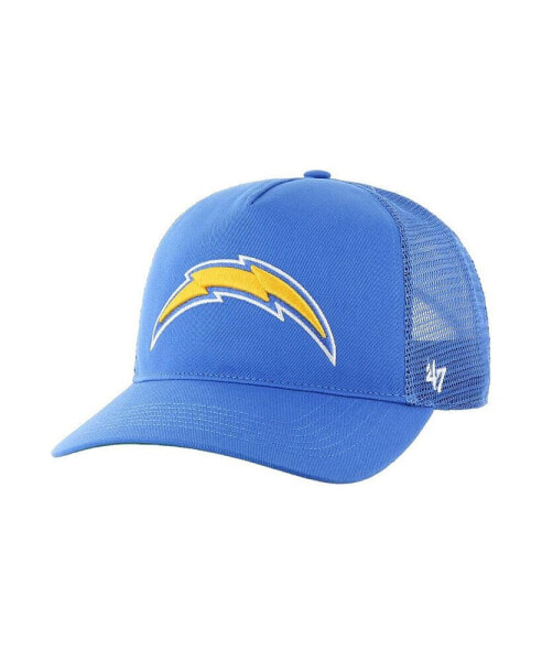 47 Brand Men's Powder Blue Los Angeles Chargers Mesh Hitch Trucker Adjustable Hat