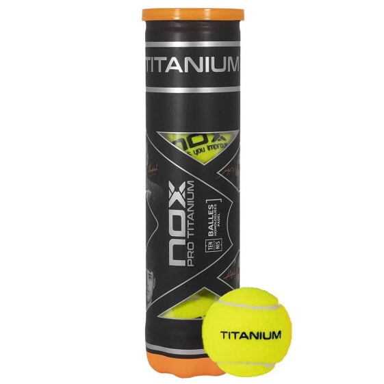 NOX Pro Titanium Padel Balls