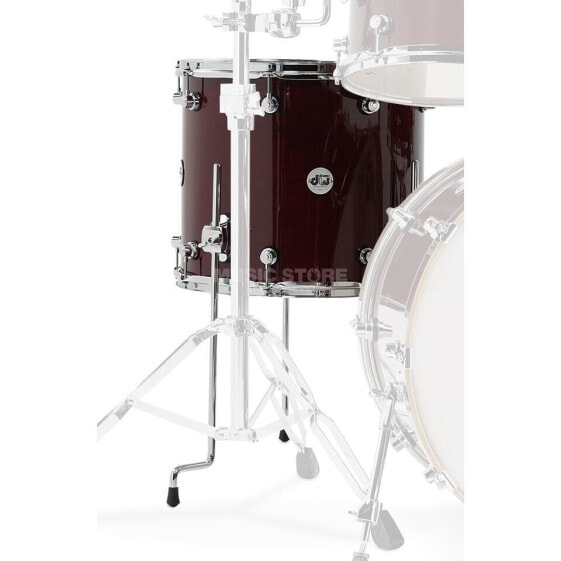 DW Design Floortom 18"x16", Cherry Stain