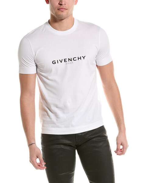 Givenchy Logo Slim Fit T-Shirt Men's