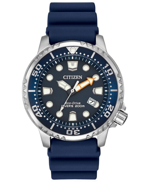 Men's Eco-Drive Promaster Diver Blue Strap Watch 42mm BN0151-09L
