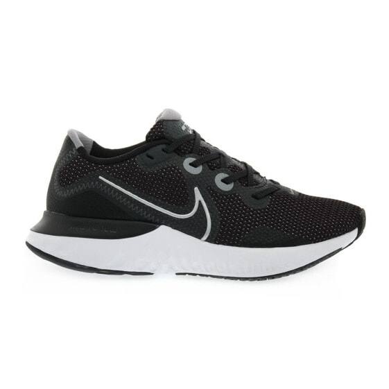 Мужские кроссовки спортивные для бега черные текстильные низкие Nike W Renew Run