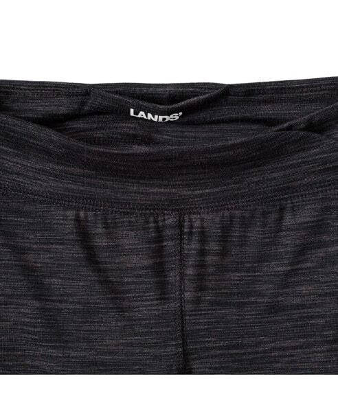 Lands' End Girls High Waisted Active Flare Leggings