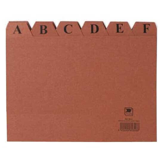 LIDERPAPEL Cardboard file index n3 100x150 mm