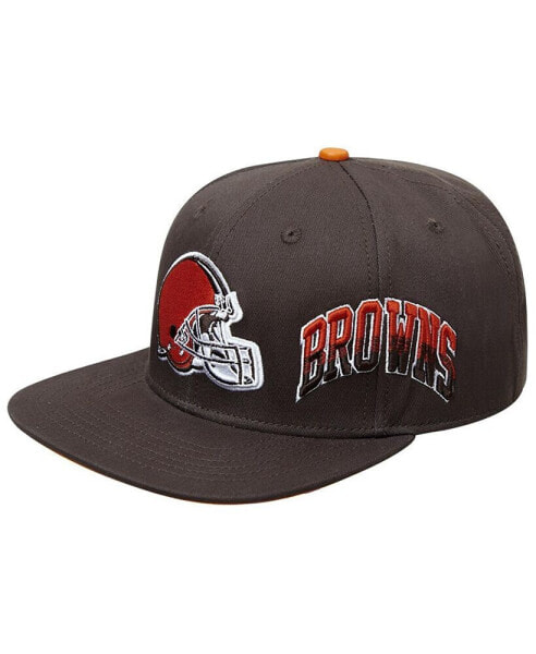 Men's Brown Cleveland Browns Hometown Snapback Hat