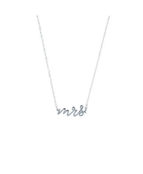 316L Queen Energy "Mrs." Necklace