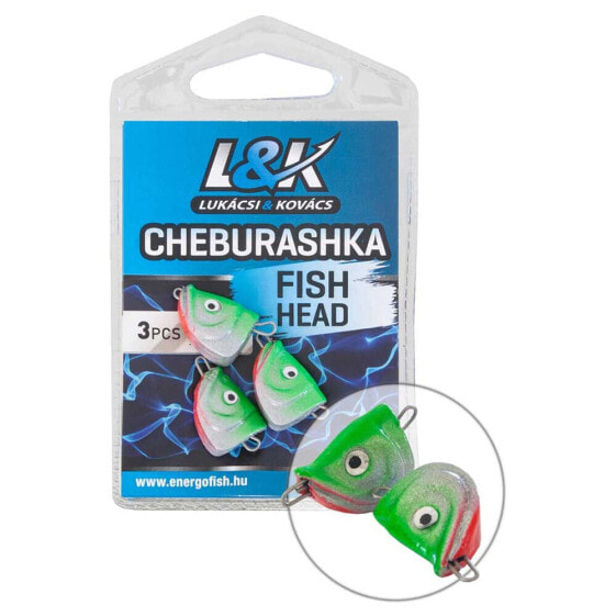 L&K Cheburashka Painted Fish Lead