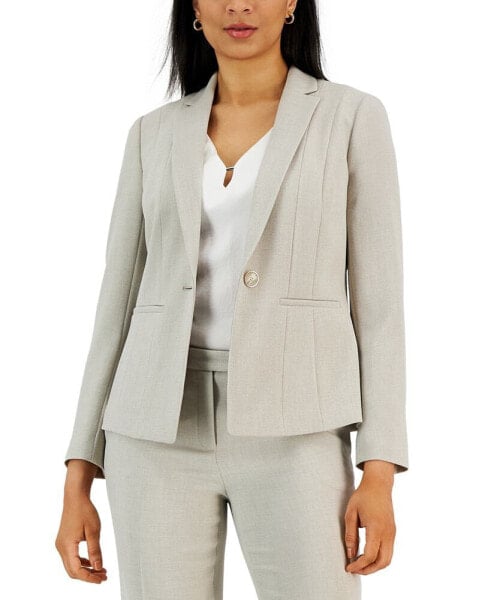 Women's Stretch Pebble Crepe Blazer