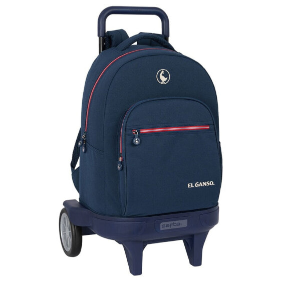 SAFTA Compact With Evolutionary Wheels Trolley El Ganso Classic Backpack