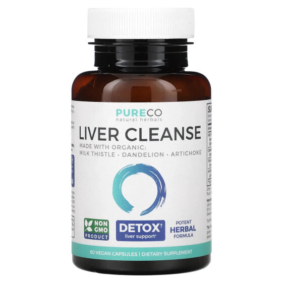 Liver Cleanse, 60 Vegan Capsules