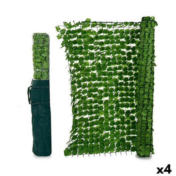 Забор полимерный Листья 1,5 x 3 м Светло-зеленый (4 штуки) от Ibergarden