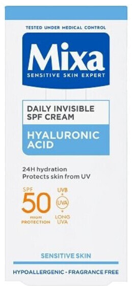 Daily moisturizing skin cream SPF 50 (Daily Invisible SPF Cream) 50 ml