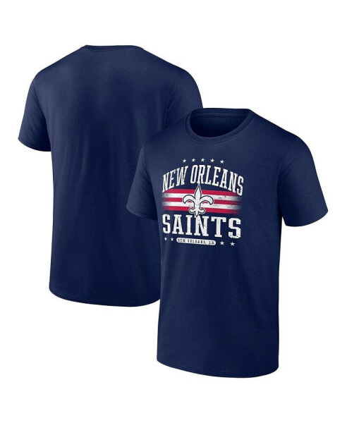 Men's Navy New Orleans Saints Americana T-Shirt