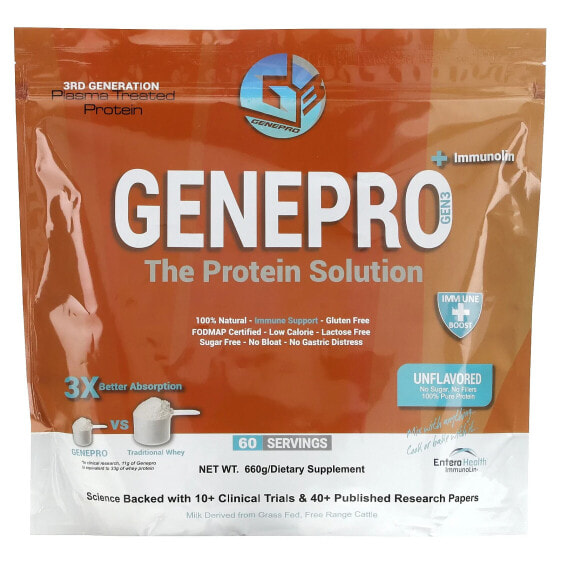 The Protein Solution, Unflavored, 660 g