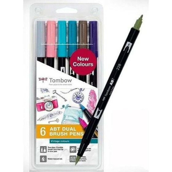 Ручки маркеры Tombow ABT DUAL Многоцветные