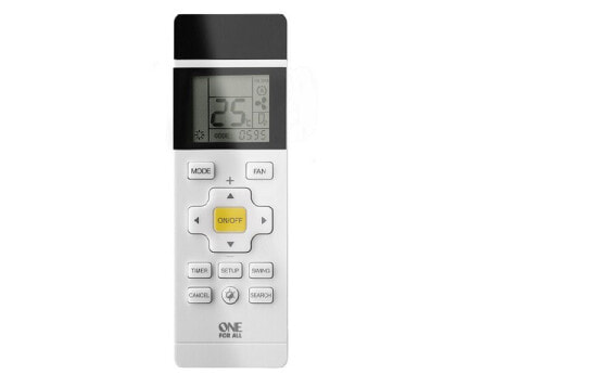 Пульт One for All Universal A/C Remote - TV - IR Wireless - Press buttons - Built-in display - Grey