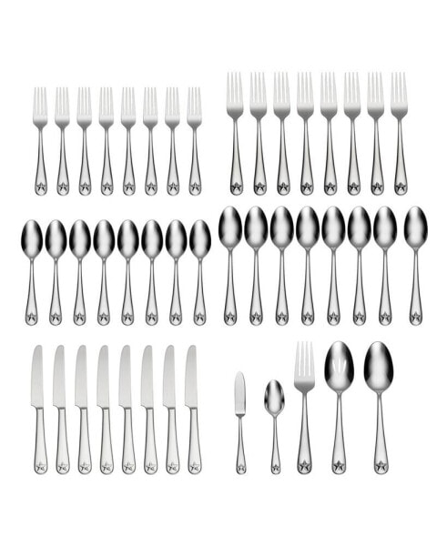 Tindra 45-PC Flatware Set, Service for 8