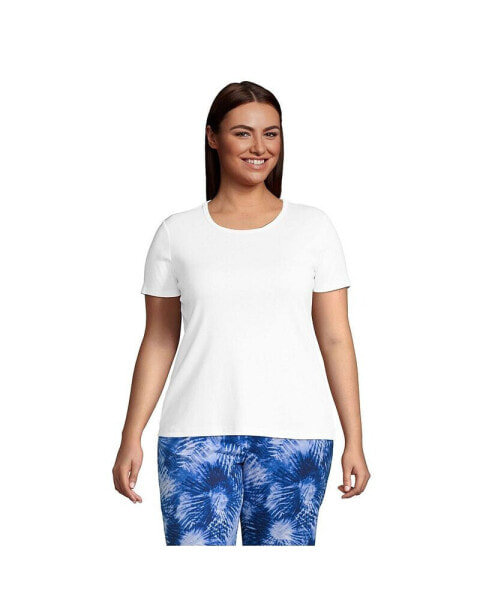 Plus Size Cotton Rib T-shirt