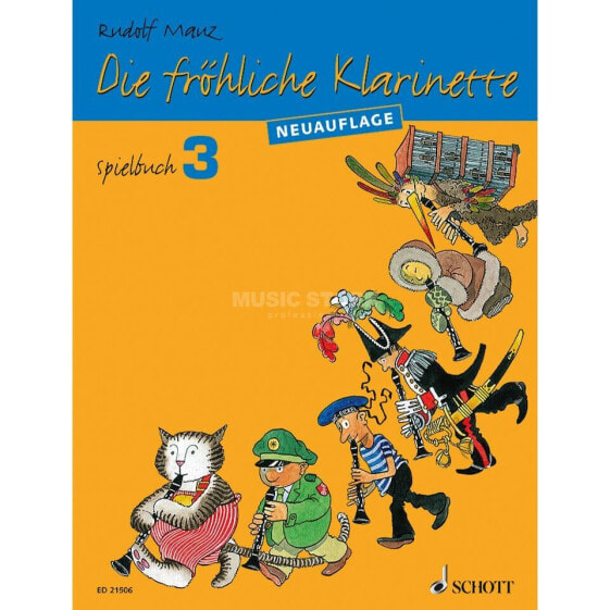 Schott Music Die fröhliche Klarinette 3 NEU Mauz, Spielbuch