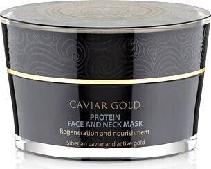 Natura Siberica Caviar Gold Protein Face And Neck Mask proteinowa maska do twarzy i szyi 50ml