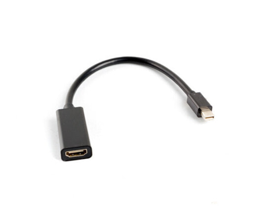 Переходник Lanberg Mini DisplayPort - HDMI Type A (стандартный) - Мужской - Женский - 1920 x 1200 пикселей
