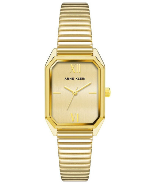 Women's Octagon Gold-Tone Stainless Steel Watch, 35mm