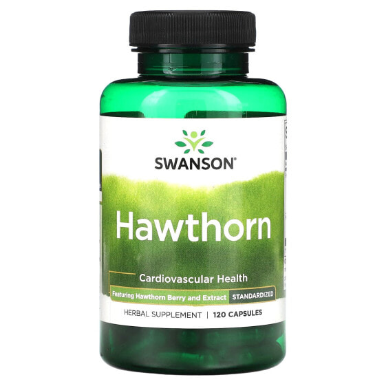 Hawthorn, Standardized, 120 Capsules