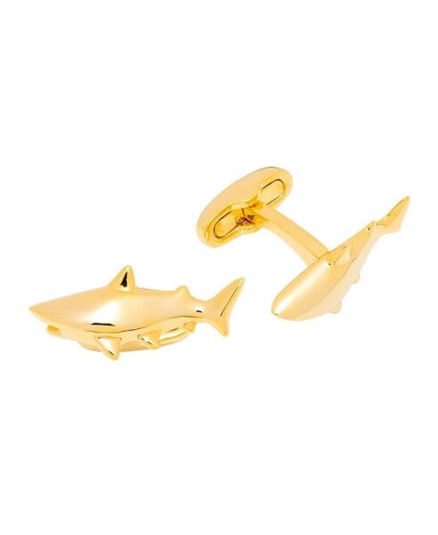 Запонки LINKUP Gold Shark