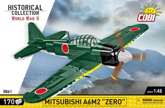 Сборная модель самолета Cobi Mitsubishi A6M2 Zero