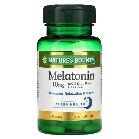 Melatonin, 10 mg, 60 Capsules